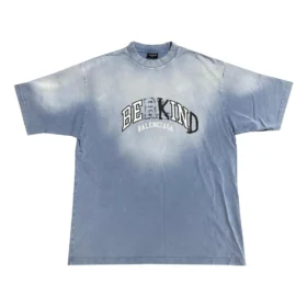 BE KIND T-shirt med rund hals ”Blue” 764235TPVD54313
