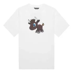 begränsad upplaga, småmönstrad, kortärmad, unisex, vit 612966TJVM99000