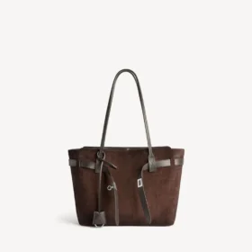 Bel Air-tote för dam, medium, i ljus espresso