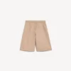 Bermudashorts för dam i färgen dune