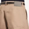Bermudashorts för dam i färgen dune