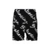 Bermudashorts med Scribble-logotyp ”Black” 672410TML131070