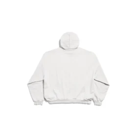 Beverly Hills-luvtröja, oversized, ”Off White Black” 739024TQVS73307