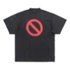 Bfrnd-serien Inside-out Oversized T-shirt ”Black Faded” 787358TQVG81083