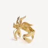 Bloom-armband för damer i glänsande guld