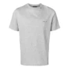 Bomullst-shirt med liten logotryck ”Grey” 556151TYK281300