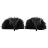 Boudoir 70 mm Sandaler ”Black Feathers” 787447W0WMQ1000