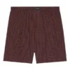 Boxershorts med mikro-tartanmönster ”Red” 6584004A8B76464
