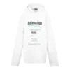 Boxy-luvtröja för kemtvätt ”White” 661711TKVF99085