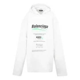 Boxy-luvtröja för kemtvätt ”White” 661711TKVF99085