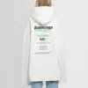 Boxy-luvtröja för kemtvätt ”White” 661711TKVF99085