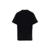 Broderad kortärmad unisex-tröja, svart 612965TIVD31000