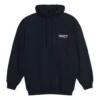 Broderad Political Campaign-luvtröja i oversized-modell ”Black White” 620947TKVI91070