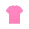 Broderad rundhalsad kortärmad rosa 612964TJVD95764