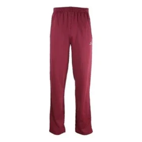 Broderade träningsbyxor med paneler ”Burgundy White” 601609TGV046260
