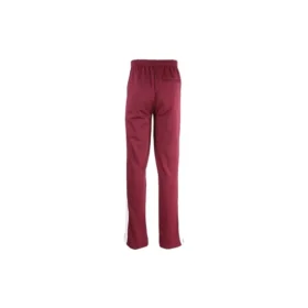 Broderade träningsbyxor med paneler ”Burgundy White” 601609TGV046260