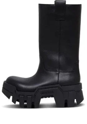 Bulldozer-stövlar ”Black Polyurethane” 671555WBCQ01000