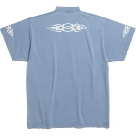 Burning Unity T-shirt Oversized ”Light Blue” 787349TQVW74164