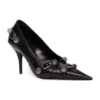 Cagole 90 mm pumps ”Black Arena Lambskin” 714252WAD4E1081