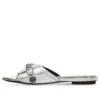 Cagole Metallic-tofflor ”Silver Black” 694342WBDK38018