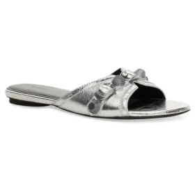 Cagole Metallic-tofflor ”Silver Black” 694342WBDK38018