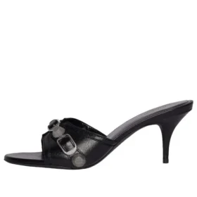 Cagole-sandaler ”Leather Black” 694347WAD4E1081
