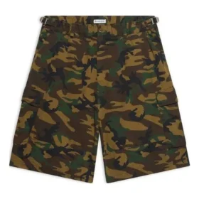 Camouflage Cargo Kick Shorts ”Grön” 681257TKL142840