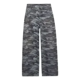 Camouflagejeans med vida ben ”Grå” 641456TJW551055
