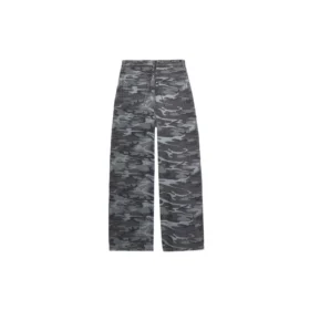Camouflagejeans med vida ben ”Grå” 641456TJW551055