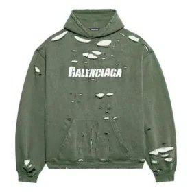 Caps Destroyed-luvtröjor ”Grön” 659403TKVB63011