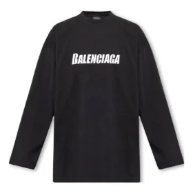 Caps Oversized långärmad T-shirt ”Black” 681046TNVL11070