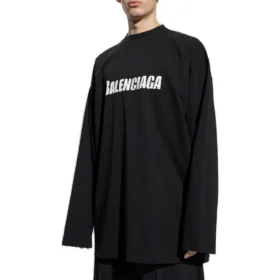 Caps Oversized långärmad T-shirt ”Black” 681046TNVL11070