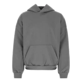 Care Label-luvtröja, medelpassform ”Grey Black” 725565TNVL61219
