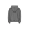 Care Label-luvtröja, medelpassform ”Grey Black” 725565TNVL61219