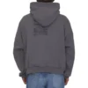 Care Label-luvtröja, medelpassform ”Grey Black” 725565TNVL61219