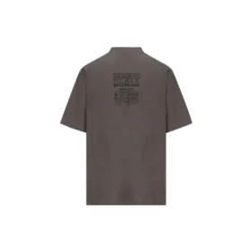 Care Label T-shirtar Medium Fit ”Grey Black” 724514TNVL91219