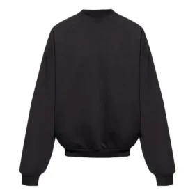 Care Label-tröja med rund hals ”Black” 724511TNVL61070