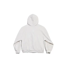 Champs-elysees Luvtröja med hel dragkedja, normal passform ”White” 803264TRVM99016