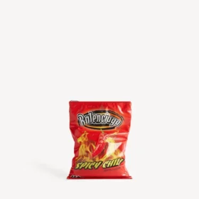 Chips-påse i rött