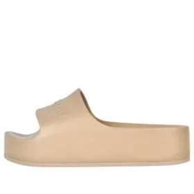 Chunky-sandaler med rem ”Beige Rubber” 654315W1S899230