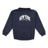 Cities New York-luvtröja, vid passform, ”Navy White” 675003TLVM33967