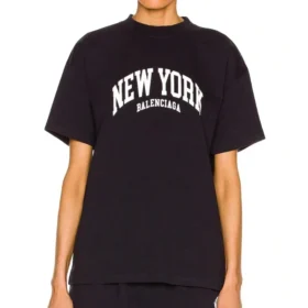 Cities New York T-shirt, medium passform ”Dark Blue” 612965TLVM23967