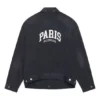 Cities Paris Oversized-Denim-jackor ”Washed Black White” 690198TBP479034