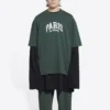 Cities Paris T-shirtar, medium passform ”Green” 612966TLVL73011