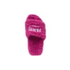 City Paris pälsbeklädda tofflor ”Pink” 654261W2DO25301