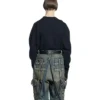 City Paris tröja med rund hals ”Black White” 676629TLVL81070