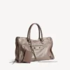 City-väska för herr, stor, i mörk noix
