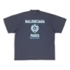 College Crest Oversized T-shirtar ”Navy” 694576TMV954140