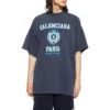 College Crest Oversized T-shirtar ”Navy” 694576TMV954140