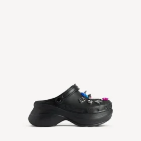 Crocs™-mule för dam med Jibbitz™ i svart